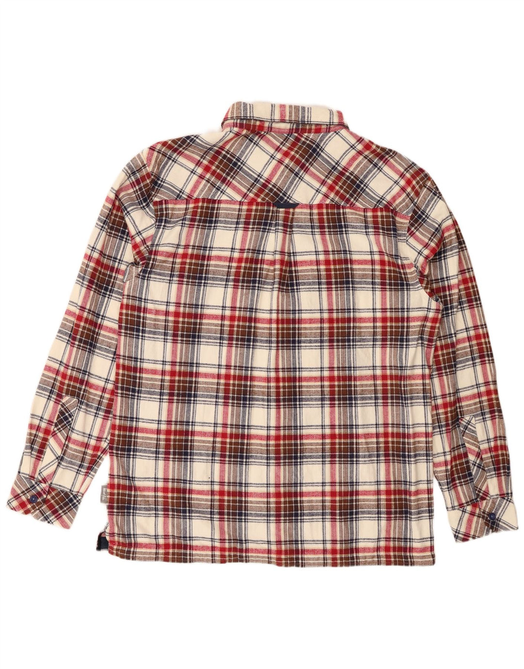 WEIRD FISH Cămașă de flanel pentru bărbați 2XL, bumbac în carouri multicolore