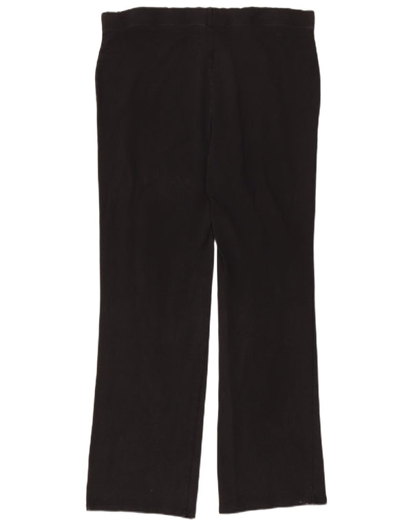 Pantaloni de trening pentru femei Marks & Spencer UK 16, mare, negru, bumbac