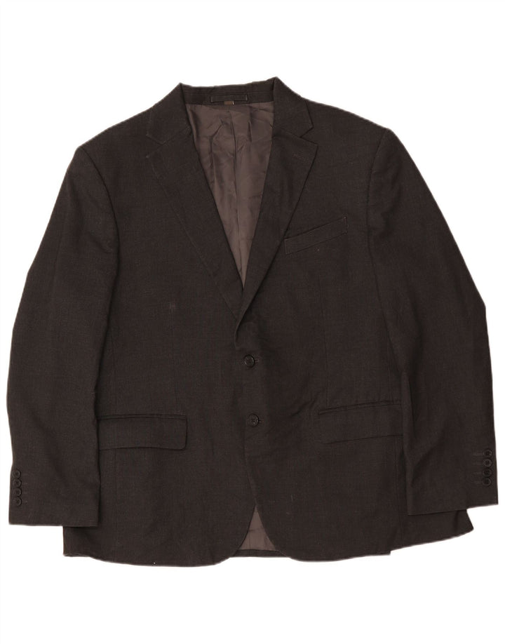 Jachetă pentru bărbați Marks & Spencer, cu 2 nasturi, cu ajustare normală, UK 44 2XL, gri