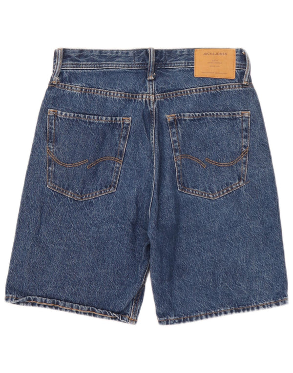 Pantaloni scurți din blugi largi Jack & Jones pentru bărbați XS W26 Bumbac albastru