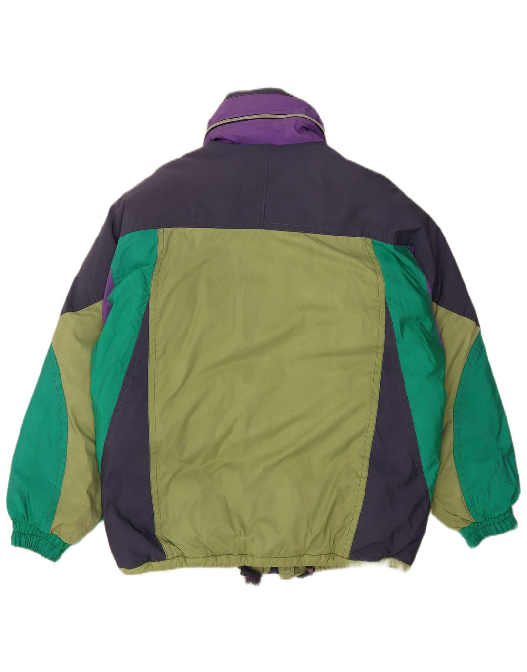 Jachetă de schi Colmar pentru bărbați, cu formă lejeră, IT 50 Medium Green Colorblock