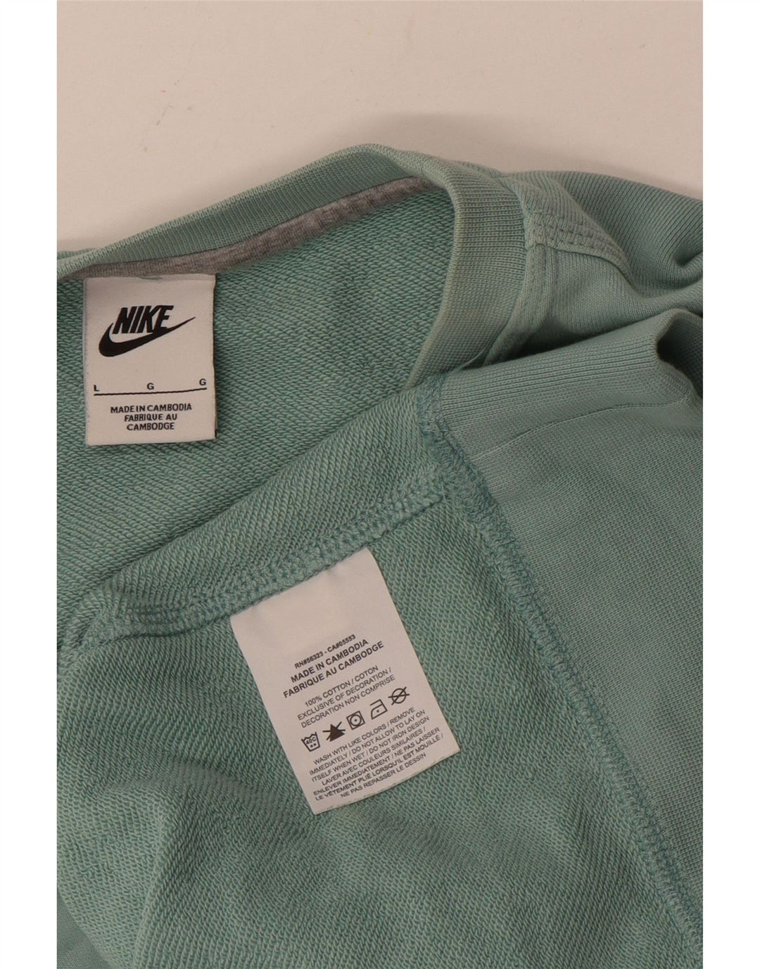 Pulover NIKE pentru bărbați, mare, albastru, bumbac