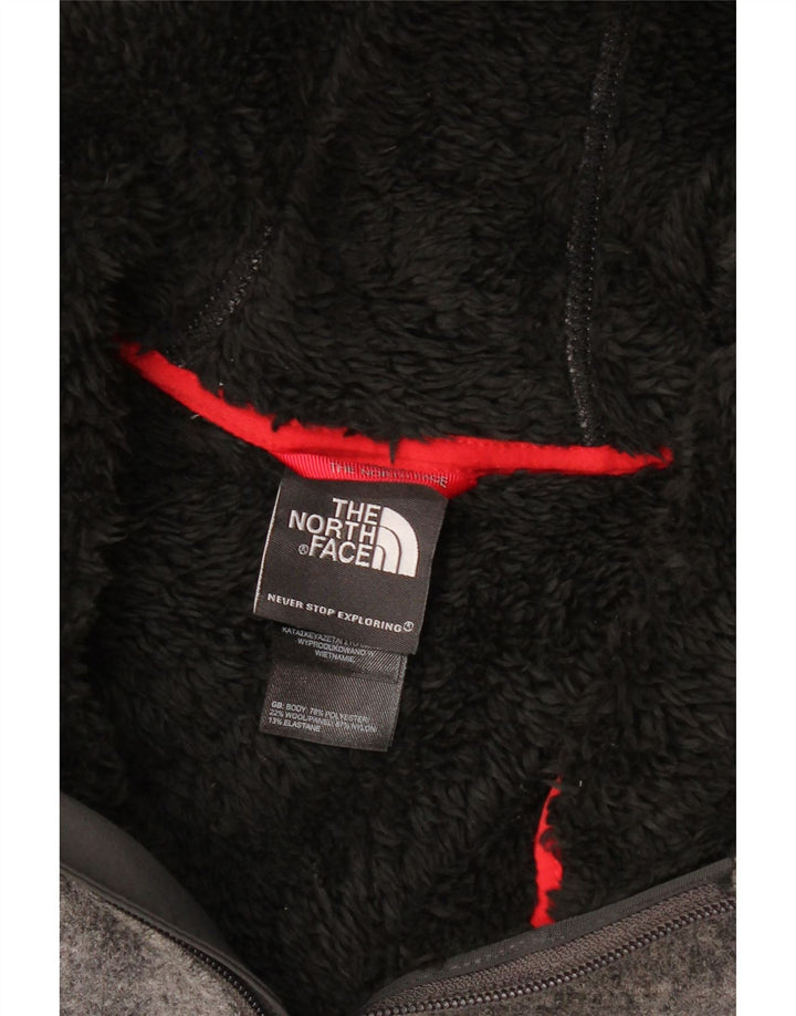 Jachetă Sherpa din tricot cu glugă pentru bărbați THE NORTH FACE UK 42 XL, gri pete
