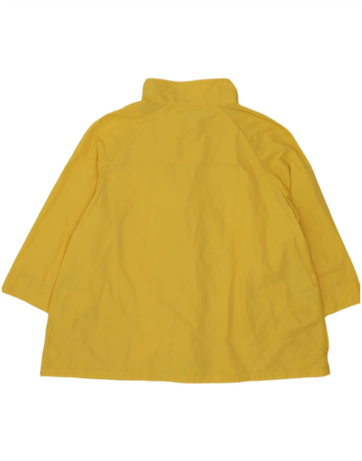 Jachetă de ploaie supradimensionată pentru femei Perte by Krizia UK 18 XL Poliester galben