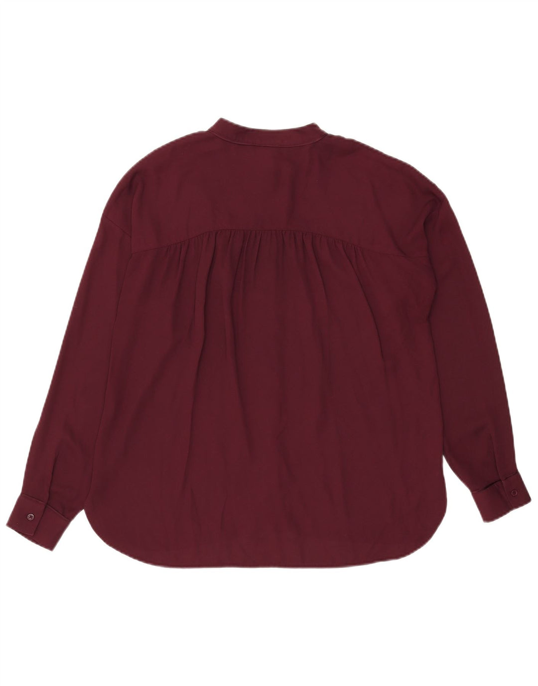 Cămașă supradimensionată pentru femei Warehouse UK 12 Medium Burgundy