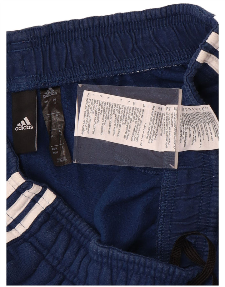 Pantaloni de trening pentru bărbați ADIDAS Pantaloni de jogging Bumbac albastru mediu