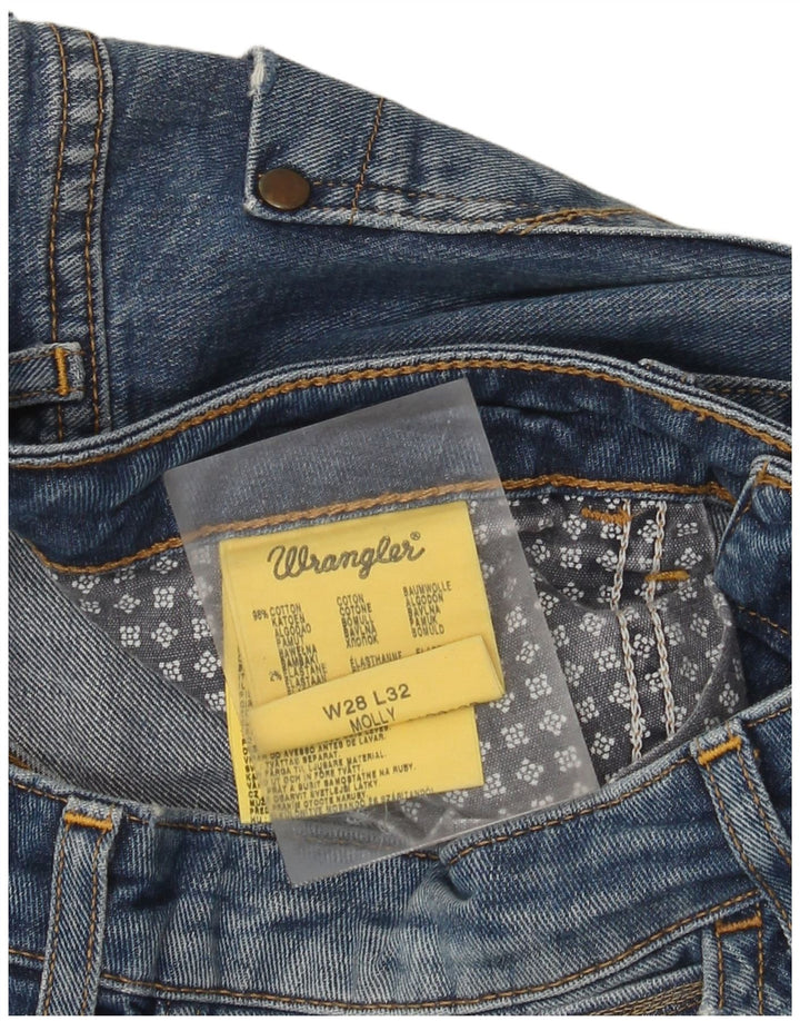Blugi pentru femei Wrangler Molly Slim W28 L32 Bumbac albastru