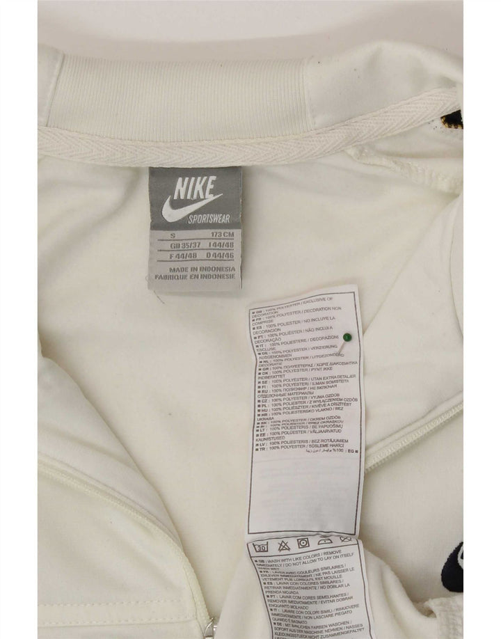 Jachetă de top Nike pentru bărbați, cu croială obișnuită, albă, cu blocuri de culoare, sport