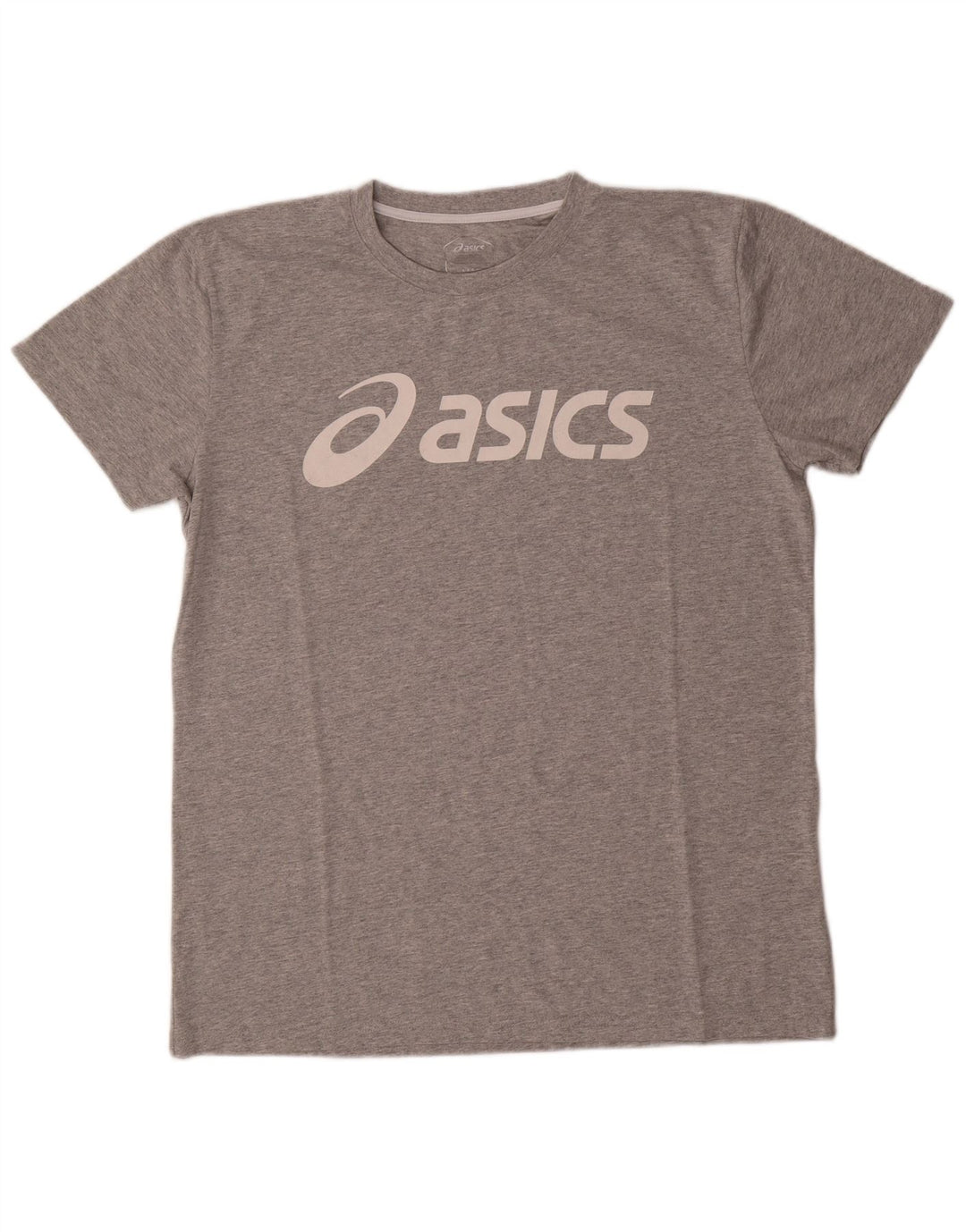 Tricou grafic Asics pentru bărbați Top mare din bumbac cu pete gri