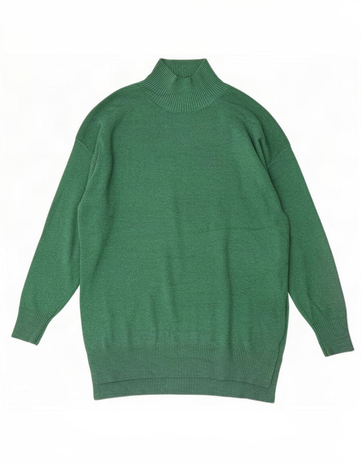 Pulover cu gât țestoasă pentru femei Marks & Spencer UK 14 verde mediu