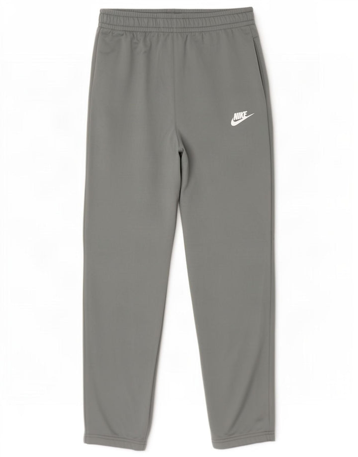 Nike Pantaloni de trening pentru băieți 12-13 ani, mari, gri, poliester