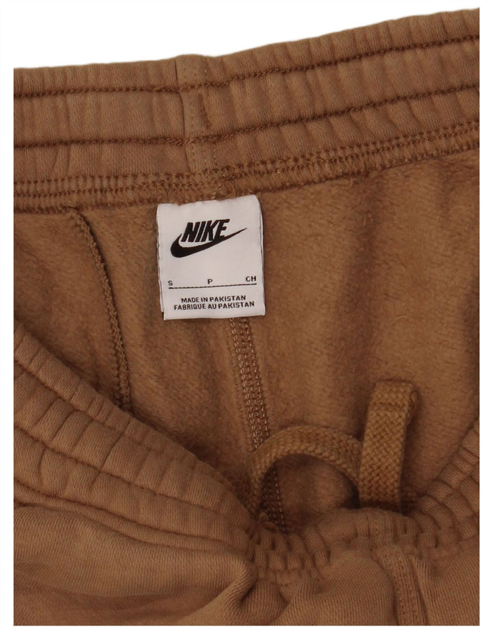 Pantaloni de trening Nike pentru bărbați Joggeri mici, bej, bumbac