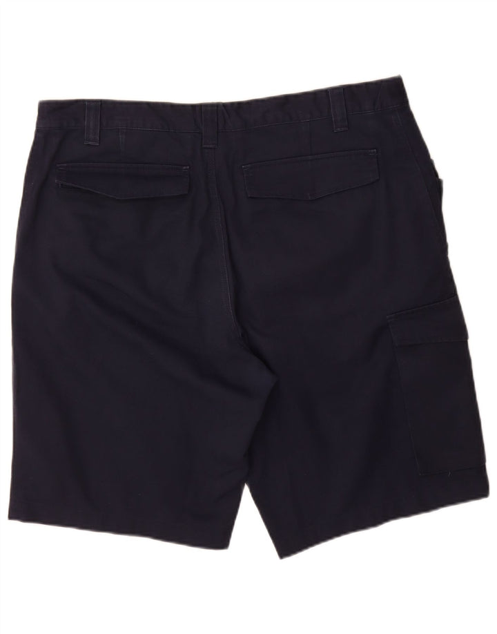 Pantaloni scurți cargo Russell Athletic pentru bărbați EU 54 2XL W38 Poliester bleumarin