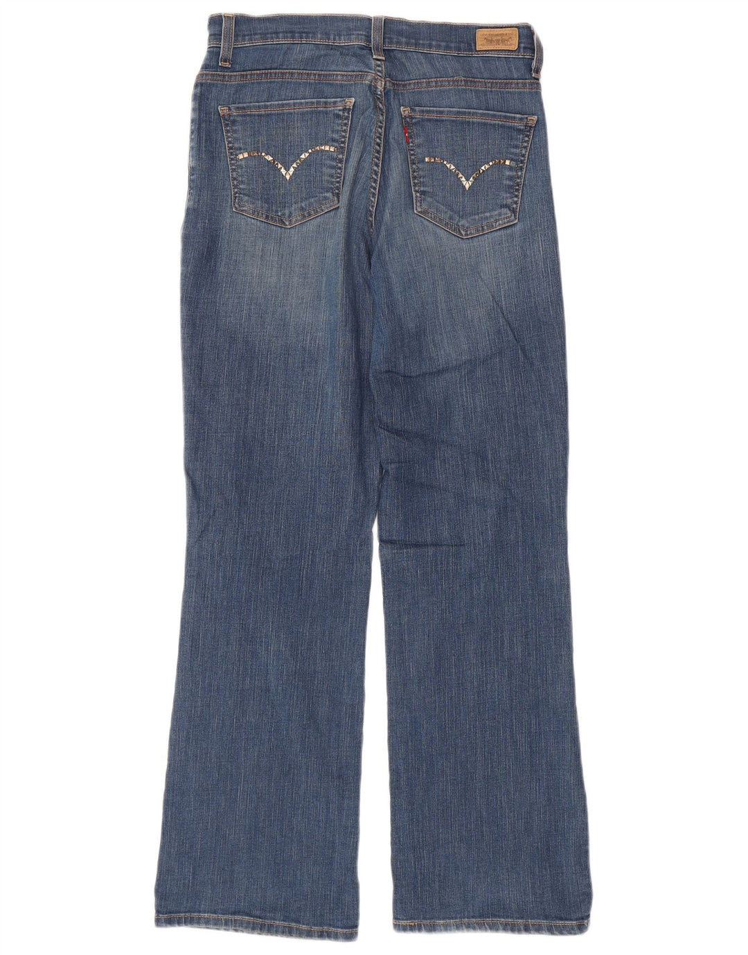 Blugi Levi's pentru femei 512 Perfectly Slimming Bootcut US 8 Medium W30 L31 Blue