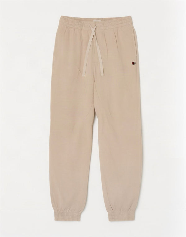 Pantaloni de trening cu grafic pentru femei Champion Pantaloni de jogging UK 12 Medium Beige