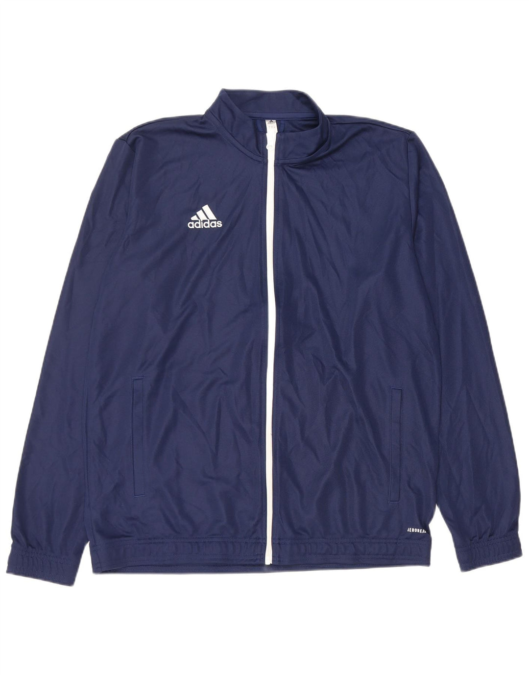 Jachetă de top pentru trening Adidas Aeroready pentru bărbați, XL, poliester bleumarin