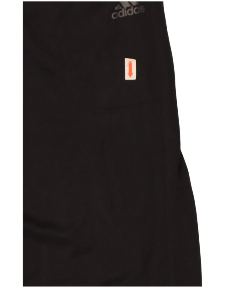 Pantaloni de trening Adidas baieti 13-14 ani poliester negru