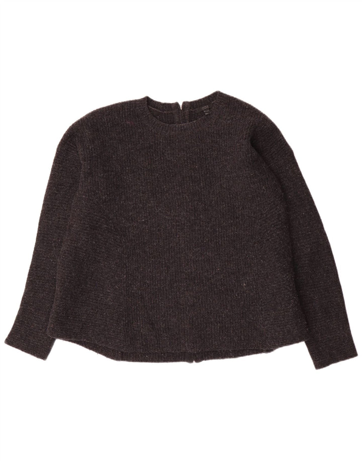 Pulover cardigan Cos pentru femei UK 16 Lână mare gri