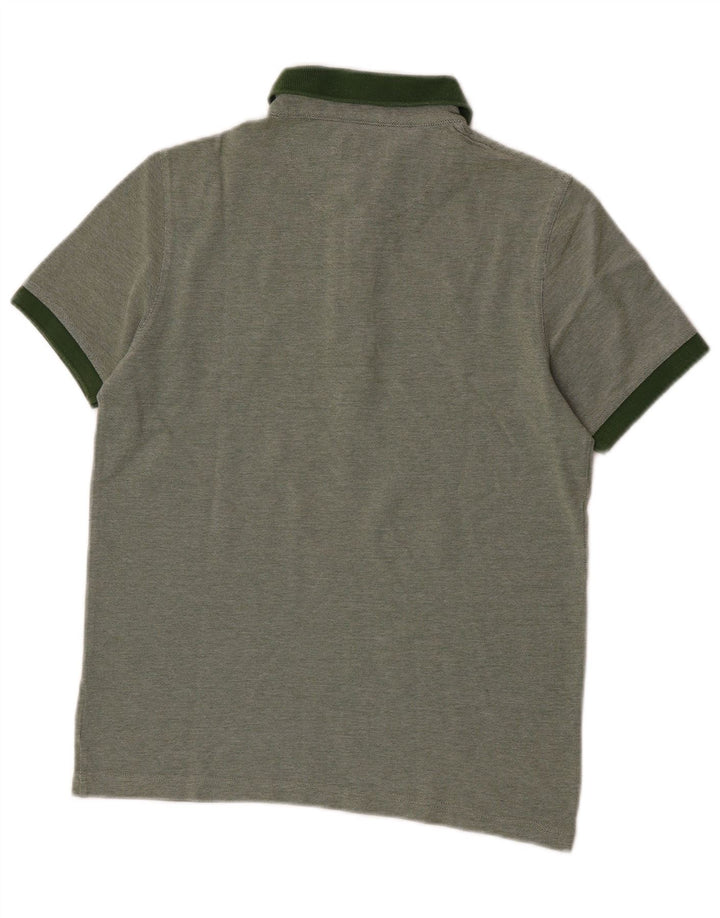 Tricou polo Barbour pentru bărbați, bumbac verde mic
