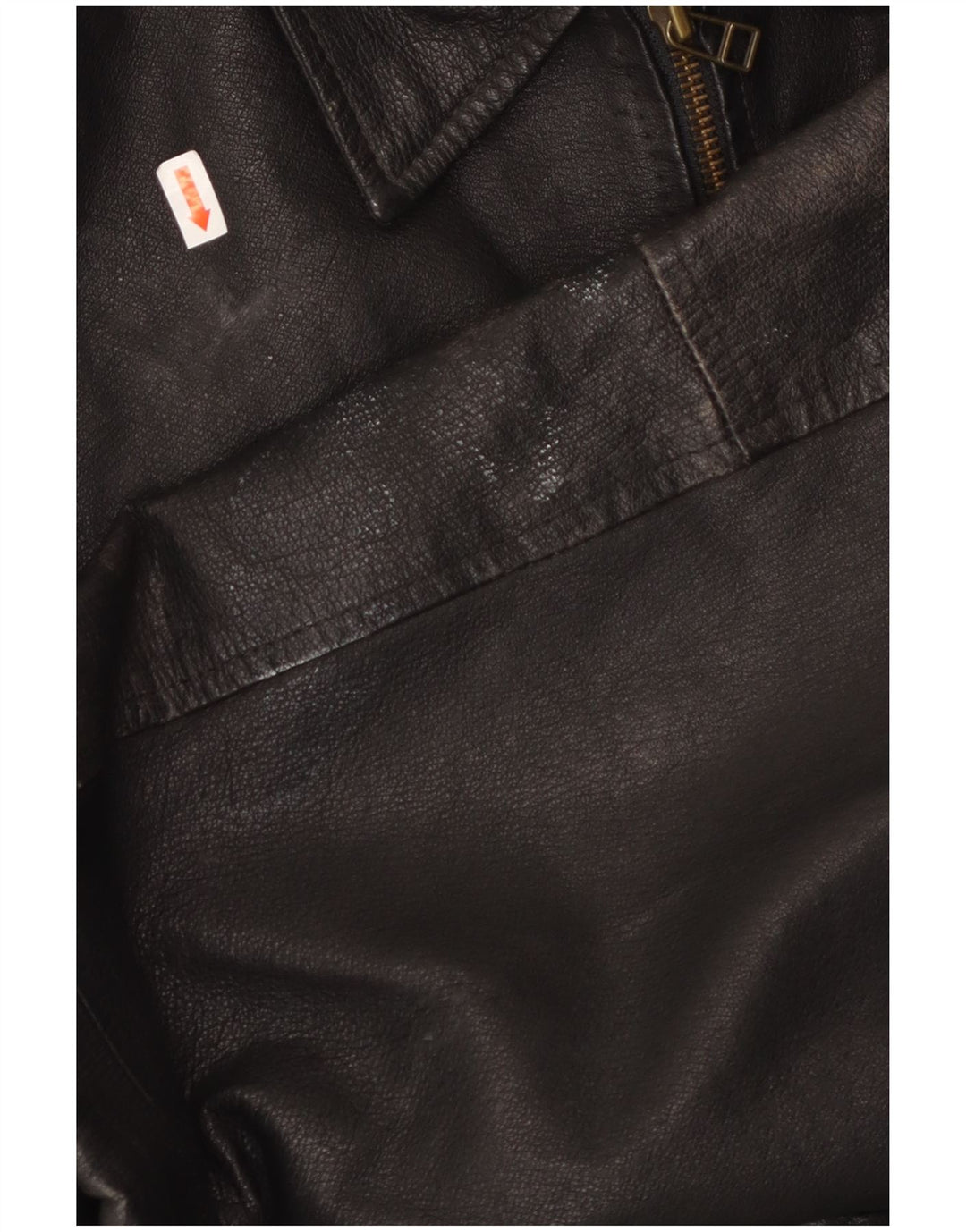 MILAN Jachetă de piele pentru bărbați UK 40, mare, neagră