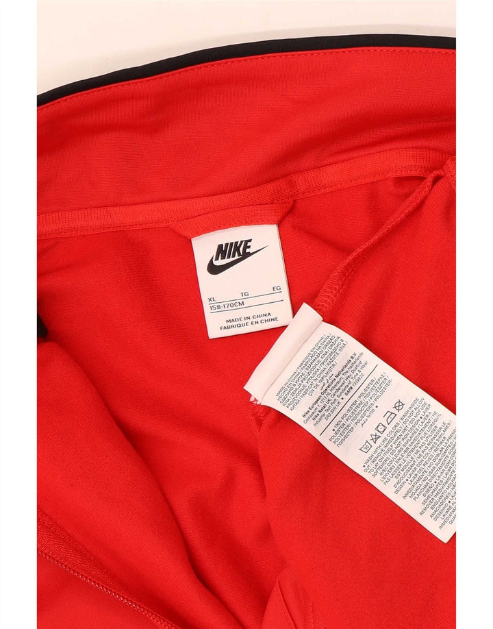 Jachetă de trening pentru băieți Nike 13-14 ani XL poliester color bloc roșu