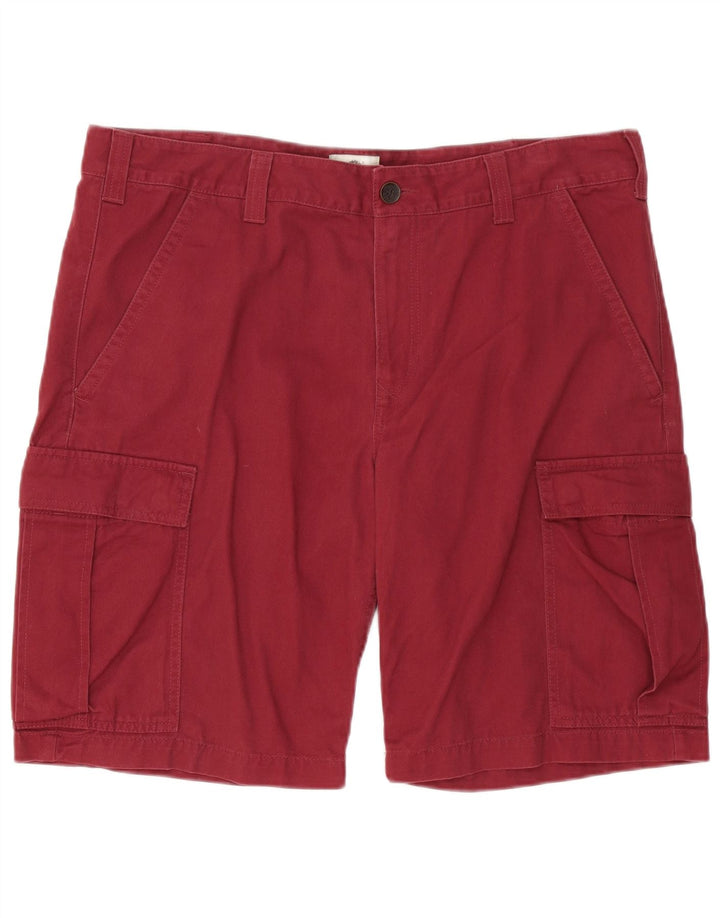 Pantaloni scurți cargo pentru bărbați Timberland W38 XL Burgundy