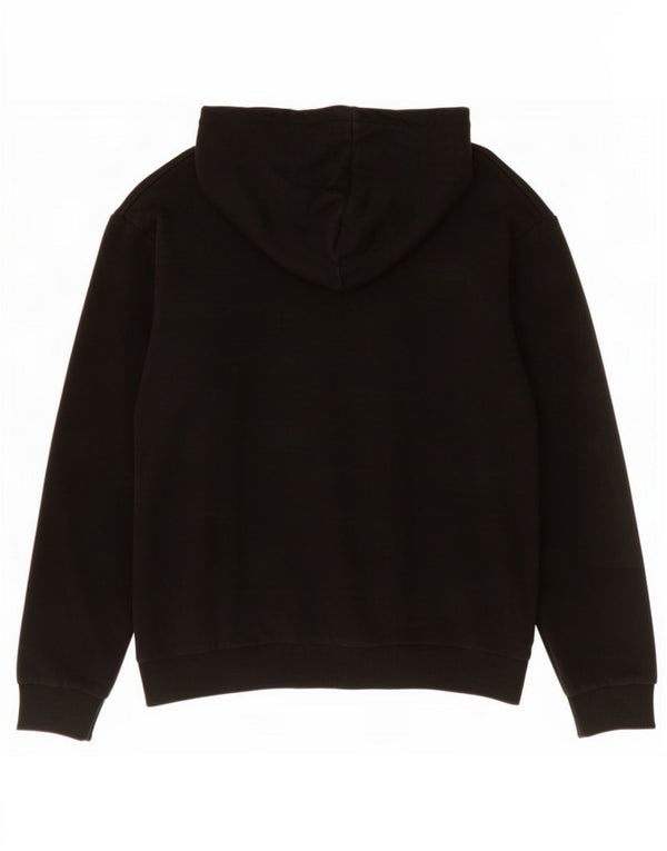 Pulover Adidas pentru bărbați, bumbac mediu negru