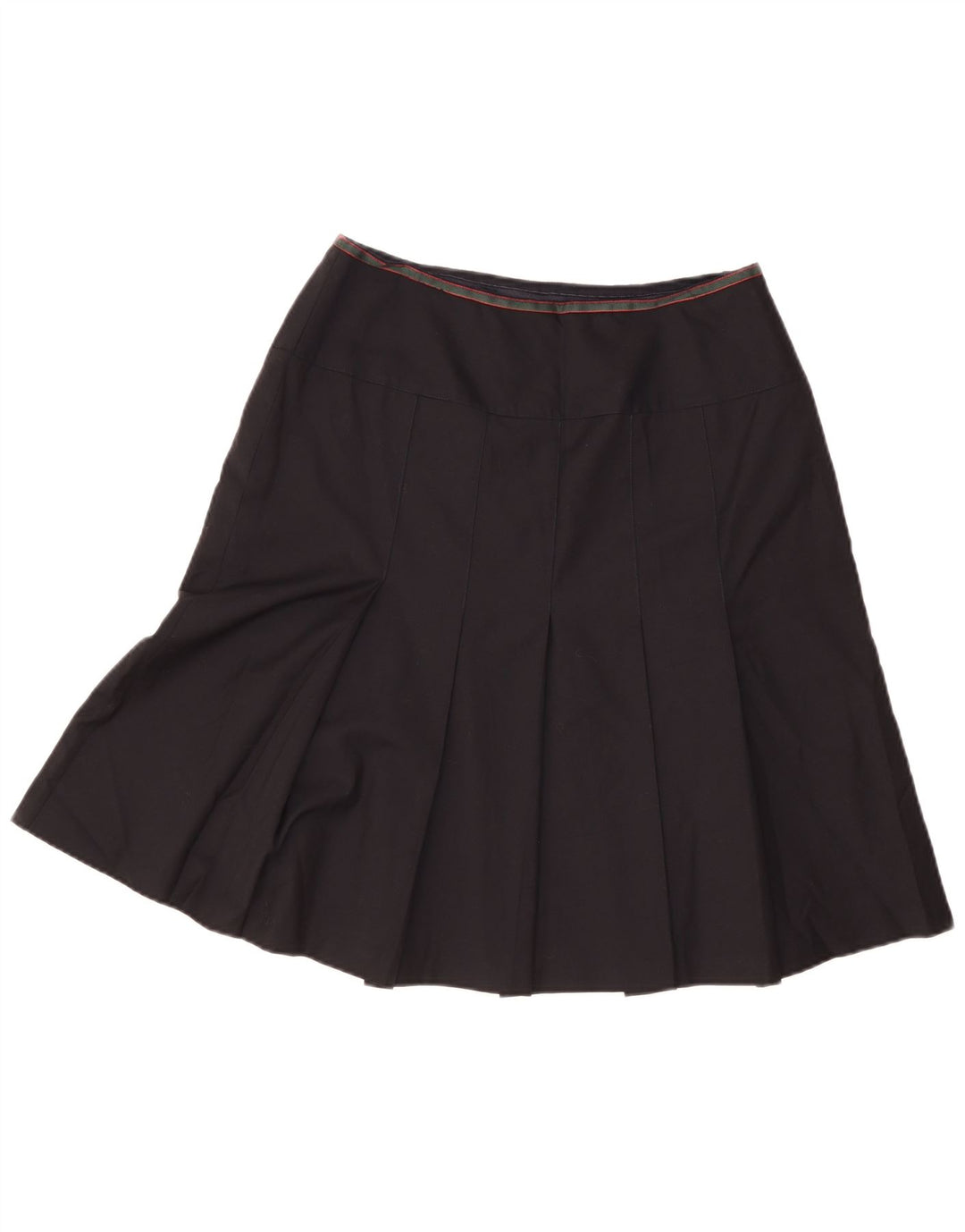 Fusta plisată Vintage pentru femei W28 Medium Black