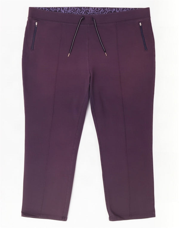 Pantaloni de trening pentru femei Marks & Spencer UK 24 4XL Bumbac bleumarin