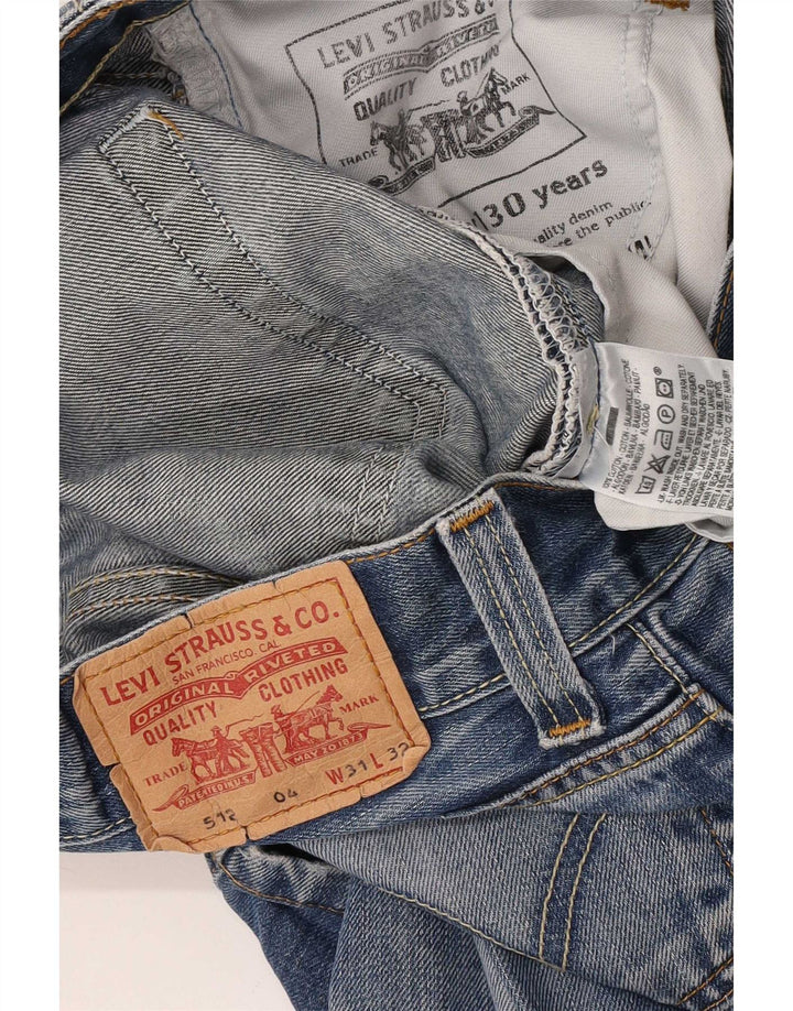 Blugi Levi's 512 Bootcut W31 L28 Bumbac albastru