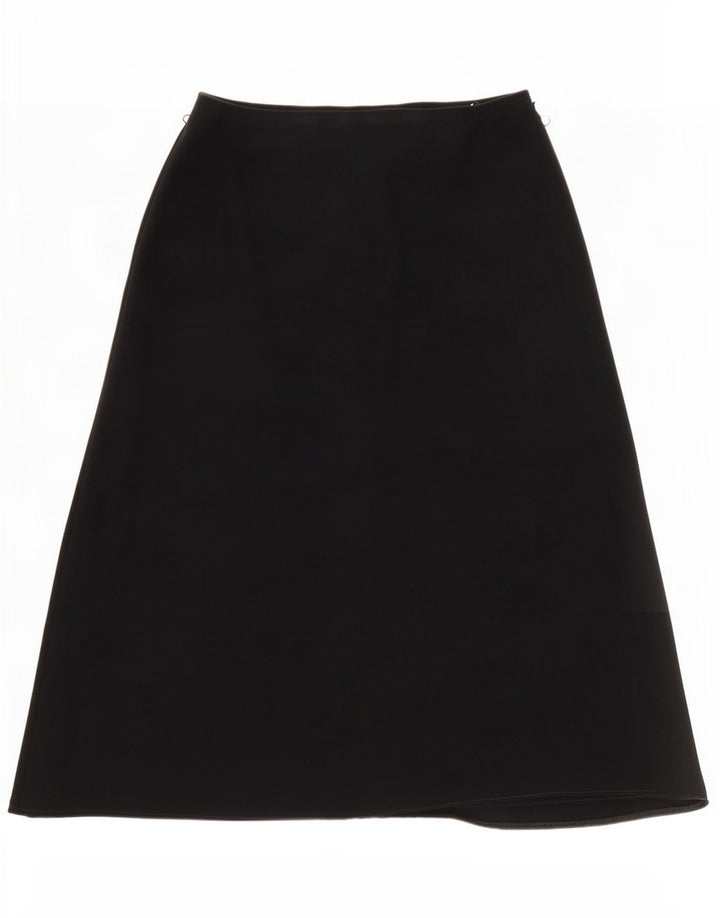 Fustă A-Line pentru femei Marks & Spencer UK 16 Large W34 Black