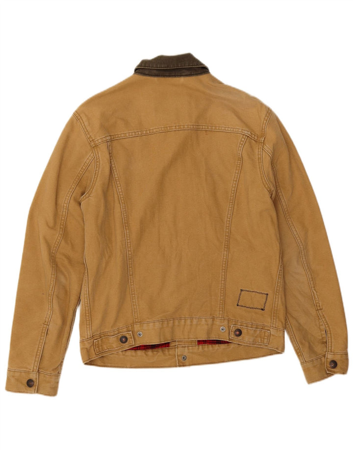 Jachetă bomber pentru bărbați Levi's UK 36 mic, bej, bumbac color bloc