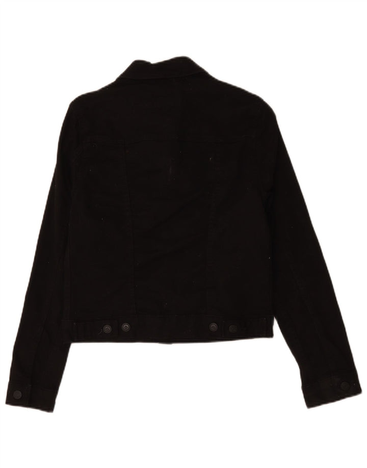 Jachetă de blugi Levi's pentru femei UK 6 XS, bumbac negru