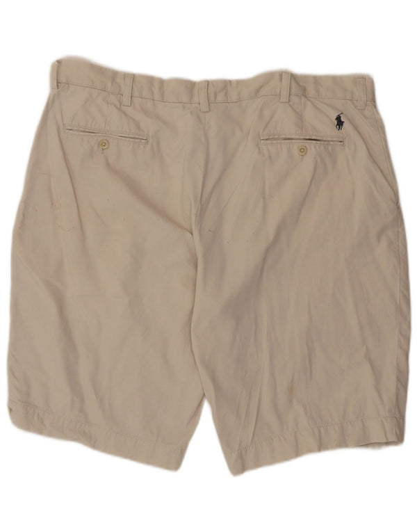Pantaloni scurți chino Polo Ralph Lauren pentru bărbați W40 XL bumbac bej
