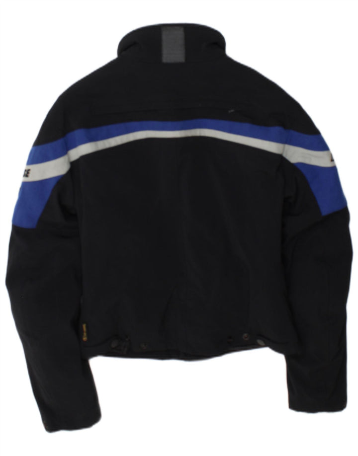 Jachetă Dainese Crop Graphic Racer pentru femei UK 12 Medium Black Colorblock