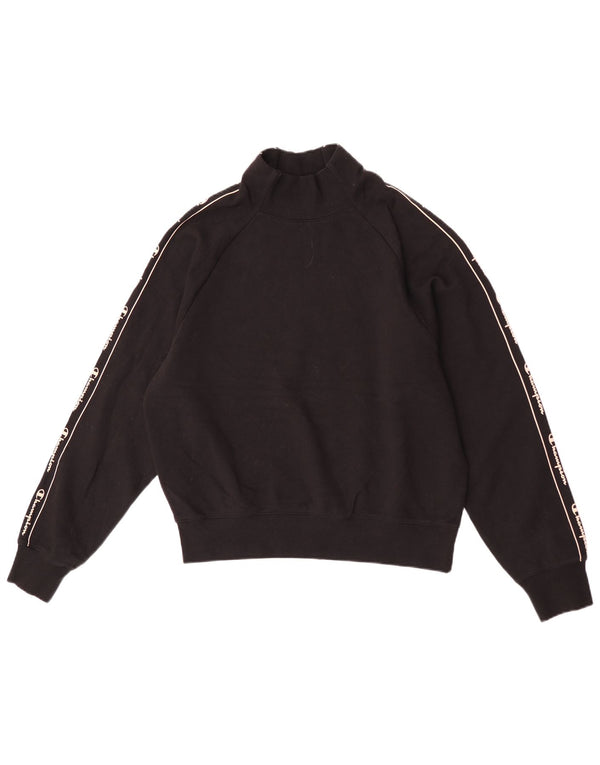 Pulover cu grafic pentru femei Champion UK 18 XL Bumbac negru