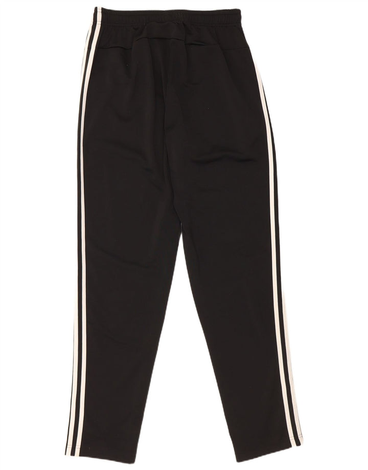 Pantaloni de trening ADIDAS pentru femei UK 14 Poliester mediu negru