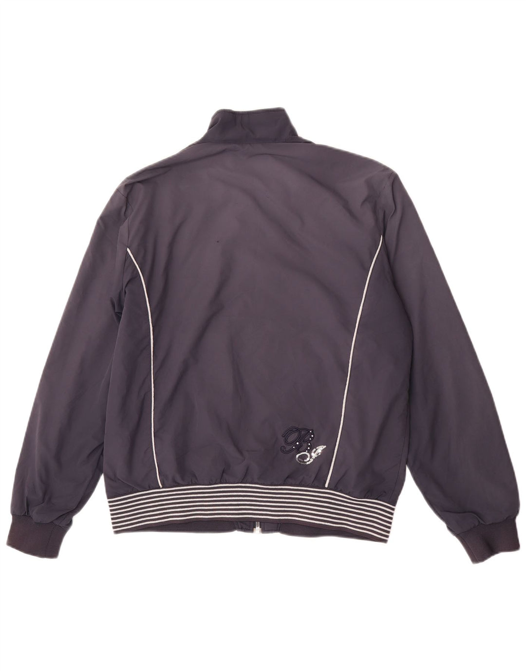 Bomber pentru femei Fila UK 18 XL Bleumarin poliester cu dungi