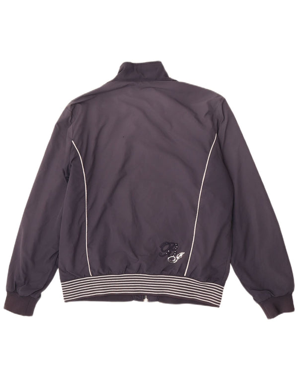 Bomber pentru femei Fila UK 18 XL Bleumarin poliester cu dungi
