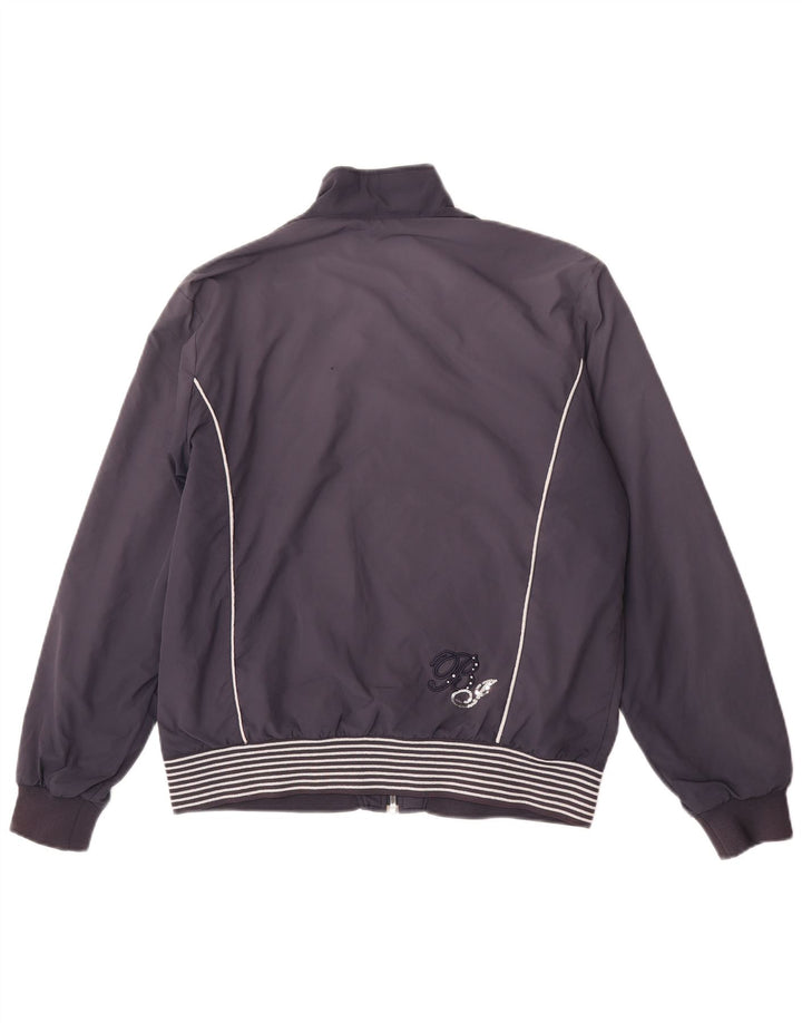 Bomber pentru femei Fila UK 18 XL Bleumarin poliester cu dungi