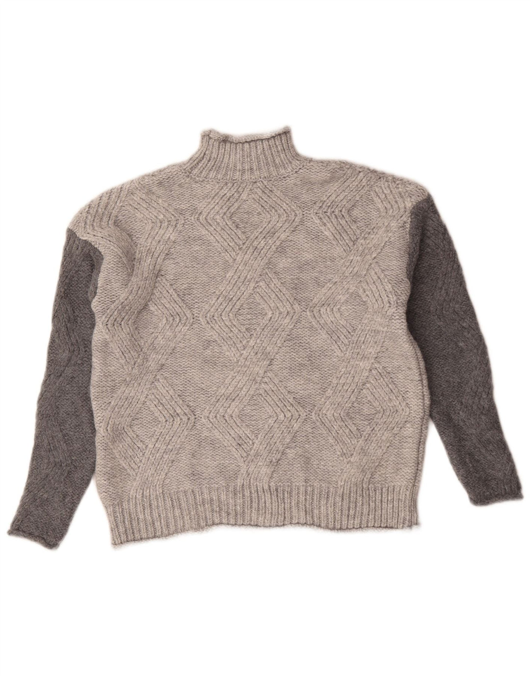 Pulover cu gât țestoasă pentru femei Marks & Spencer UK 10 mic gri