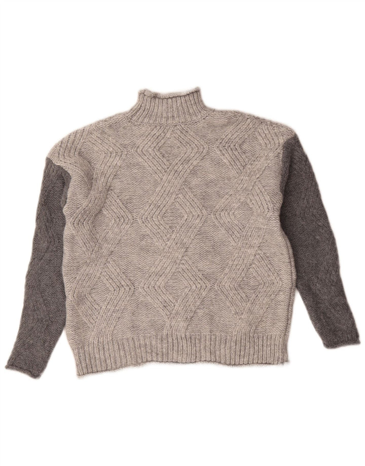 Pulover cu gât țestoasă pentru femei Marks & Spencer UK 10 mic gri