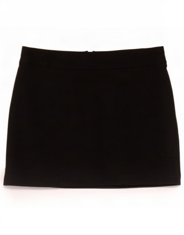 Zara Womens Skort EU 34 2XS W24 Black Cotton