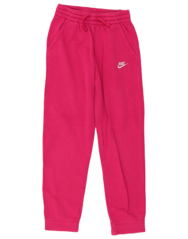 Pantaloni de trening Nike Fete Standard Fit Pantaloni de jogging 13-14 Ani XL Roz