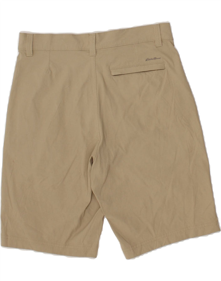 EDDIE BAUER Mens Chino Shorts W30 Medium Beige Nylon Vintage Eddie Bauer and Second-Hand Eddie Bauer from Messina Hembry 