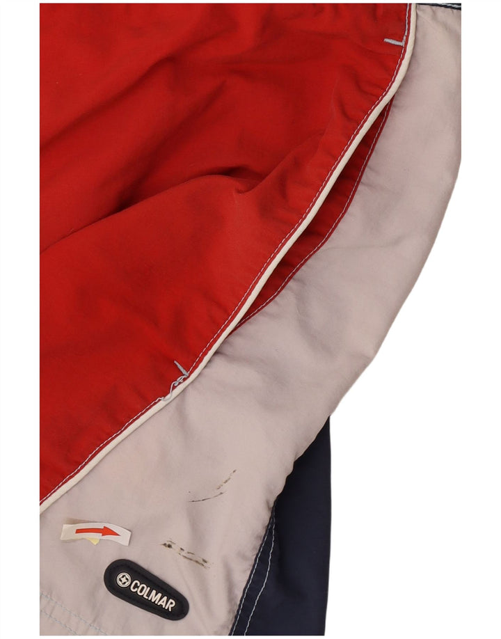 Pantaloni scurți de înot cu grafic pentru bărbați Colmar EU48, roșu mediu, color block