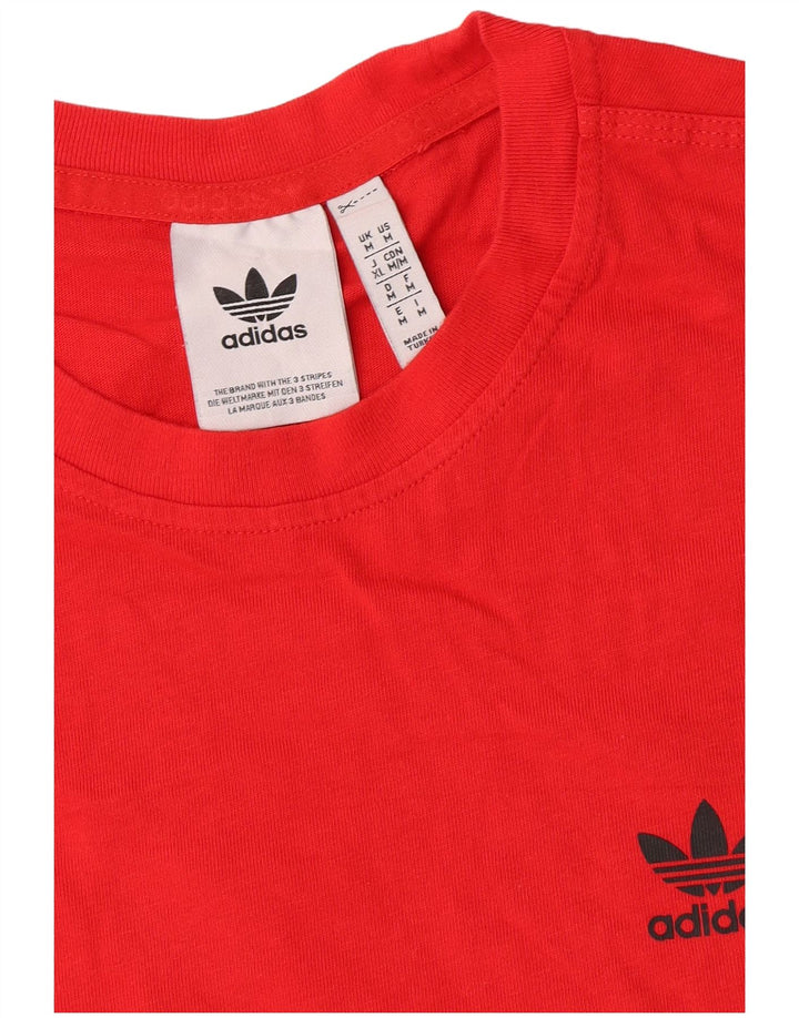Tricou grafic pentru bărbați Adidas Top Medium Red