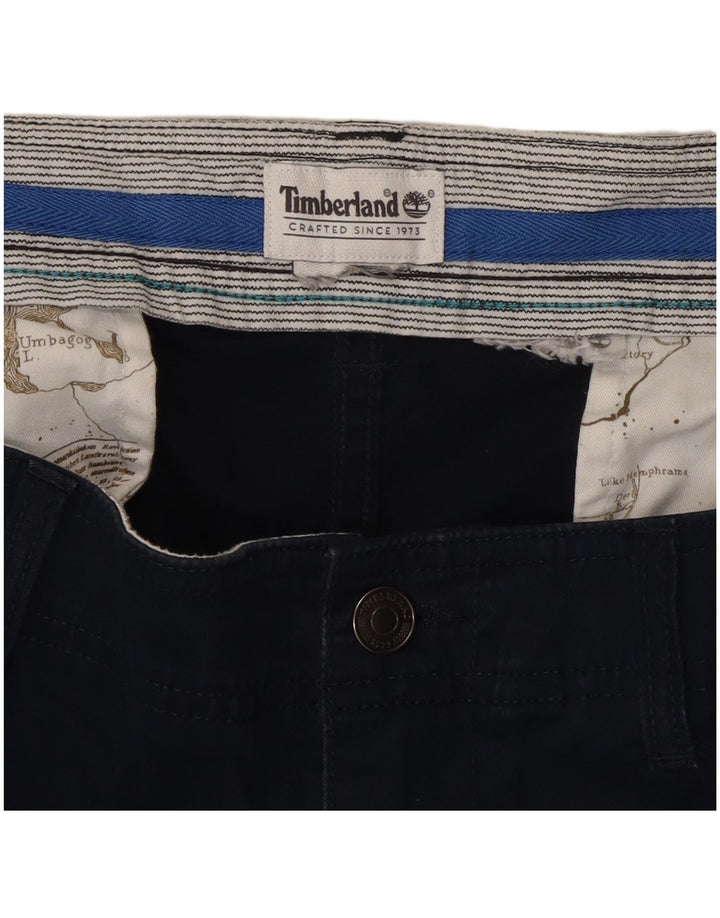 Pantaloni cargo drepti pentru bărbați TIMBERLAND W42 L31 bleumarin