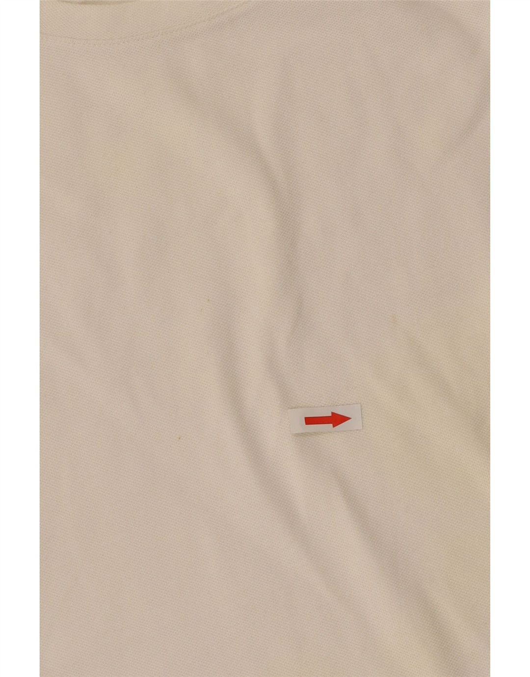 Tricou Lacoste Femei Top Marimea 42 Mare Bumbac Alb