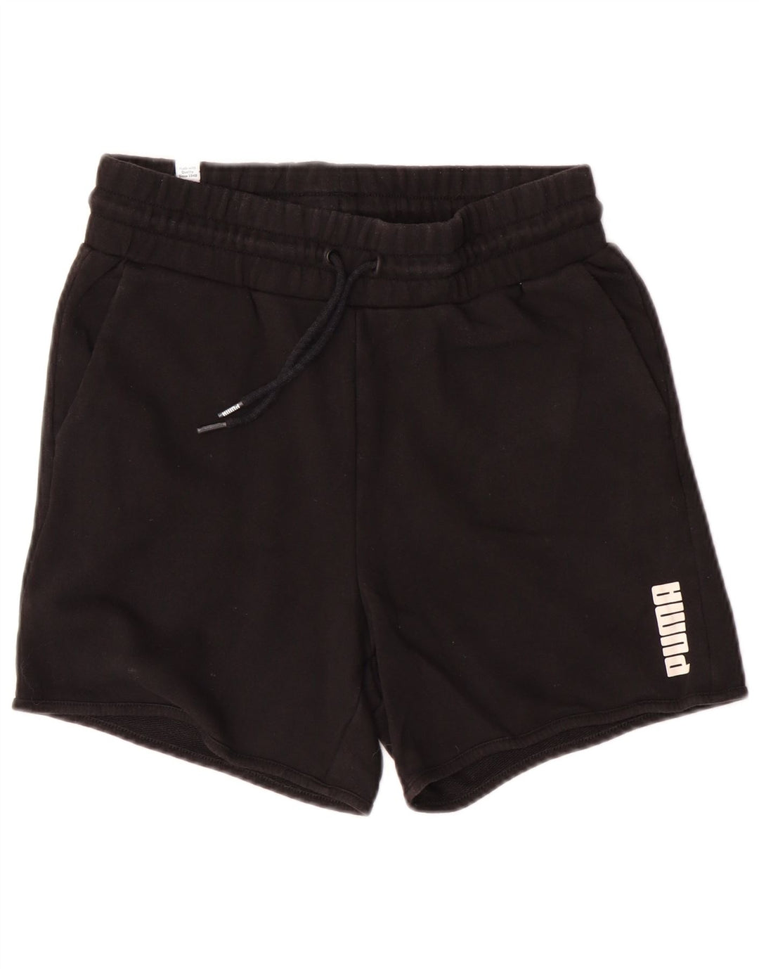 Pantaloni scurti sport PUMA pentru femei UK 8 Small Black Bumbac